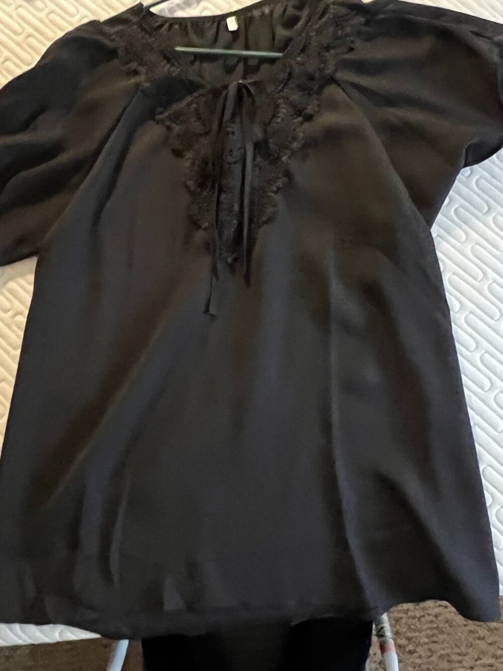 Black Blouse Source Unknown